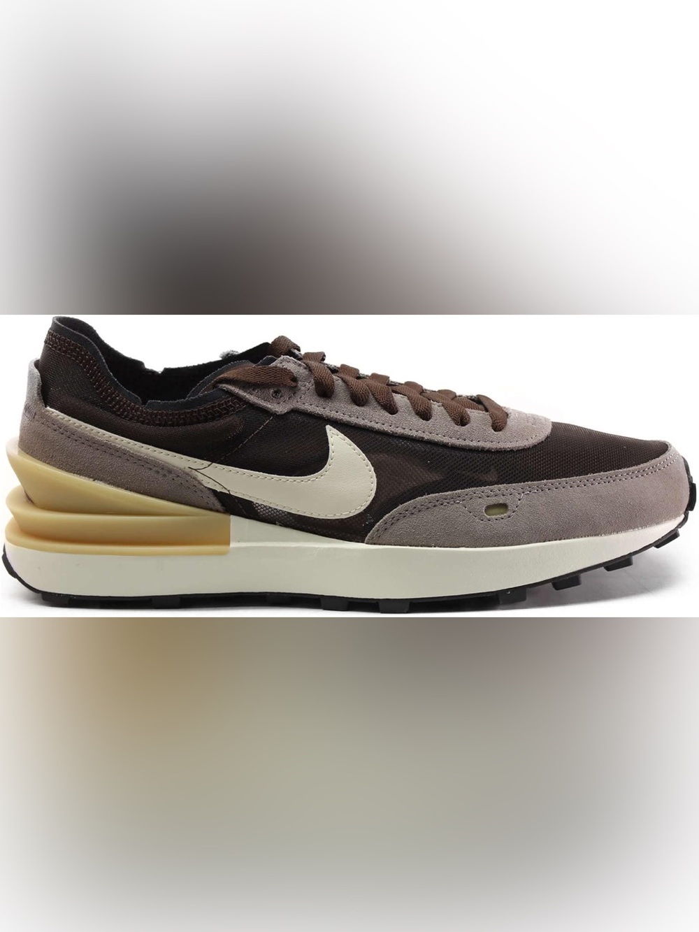 The Nike Waffle One Light Chocolate sneakers